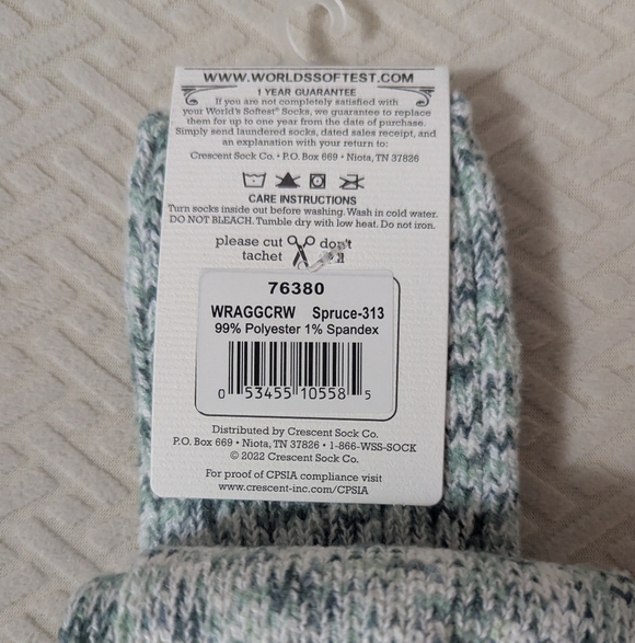 NWT World's Softest Socks **Sold Individually** - Women's Size 6-11 - Picture 8 of 8